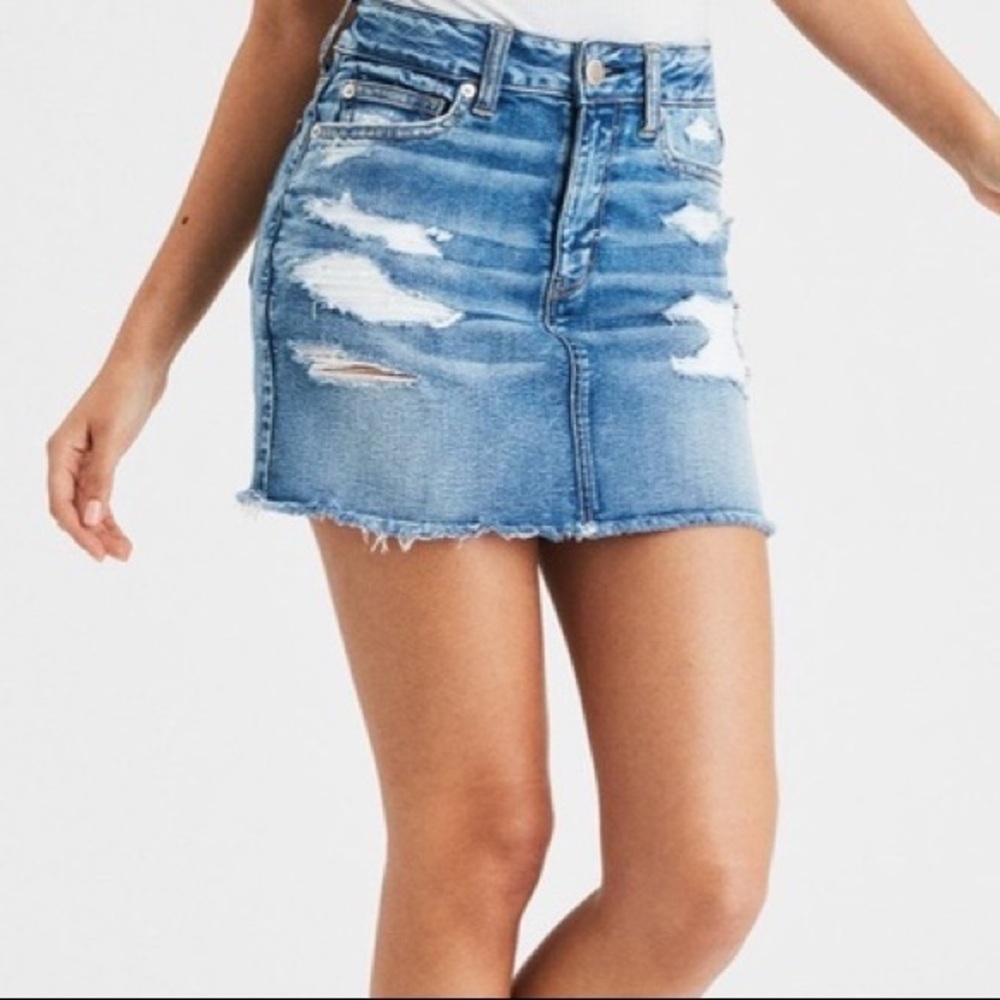 American Eagle Jean Skirt